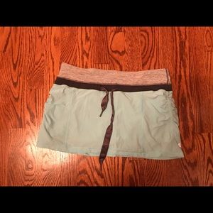 light blue lululemon skirt
